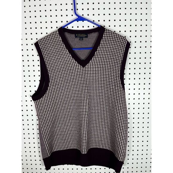 Brooks Brothers merino wool sweater vest size L - Picture 1 of 4